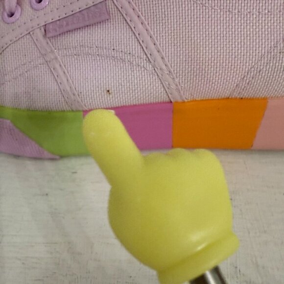 Superga Fantasia Pink Rainbow Platform Sneakers, Women’s Size EU 39 / US 6.5 - Picture 10 of 10